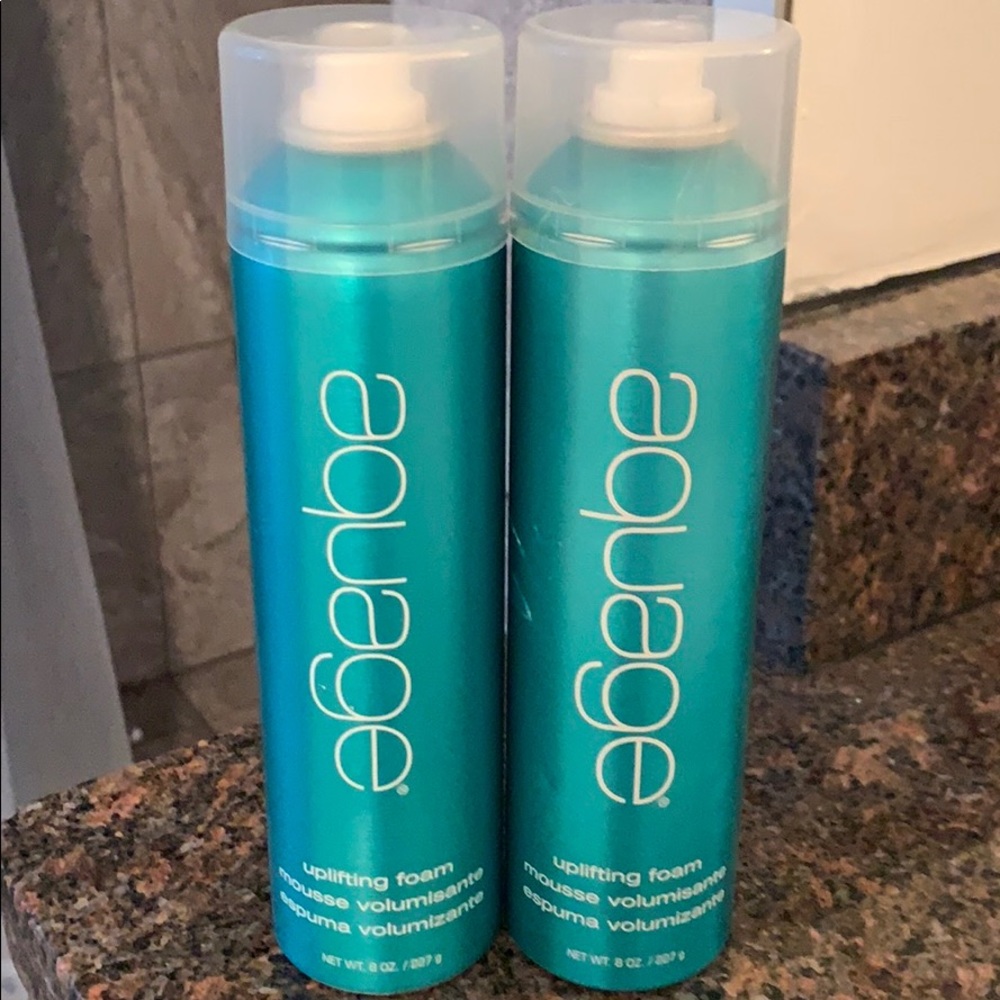 NEW! Aquage Uplifting Foam - 2 of the 8oz bottles